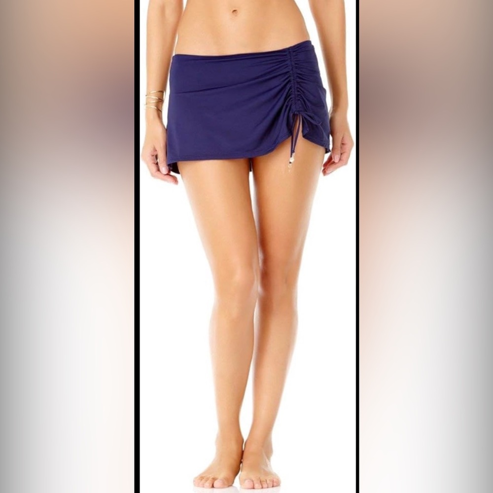 Anne Cole Sarong Skirted Bikini Swim Bottom Medium NWT